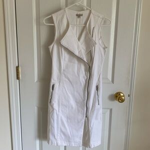 Calvin Klein Jeans Zipper Moto Dress